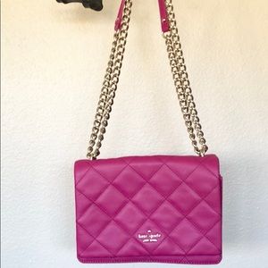 Kate spade cross body pink bag